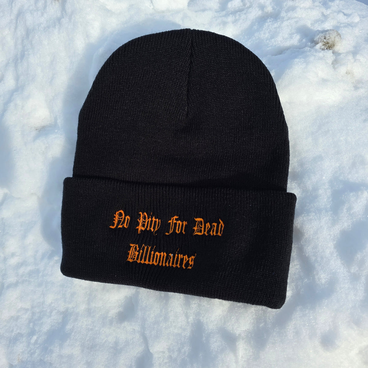 DEAD BILLIONAIRES BEANIE – lobotomy clothing