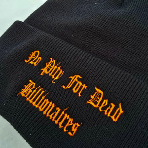 DEAD BILLIONAIRES BEANIE