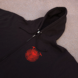 LIVE LAUGH LOBOTOMY ZIP-UP HOODIE